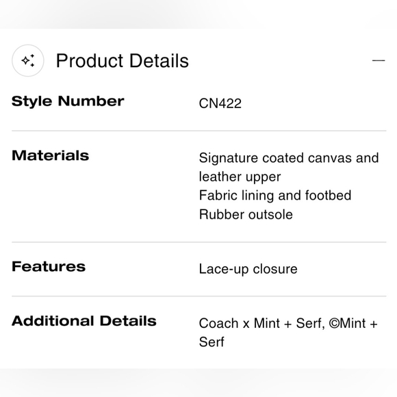 Coach X Mint + Serf Clip Low Top CN422 *NWT* - Picture 5 of 11